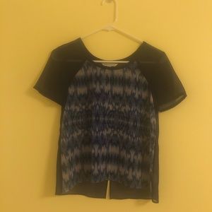 Short sleeve blouse